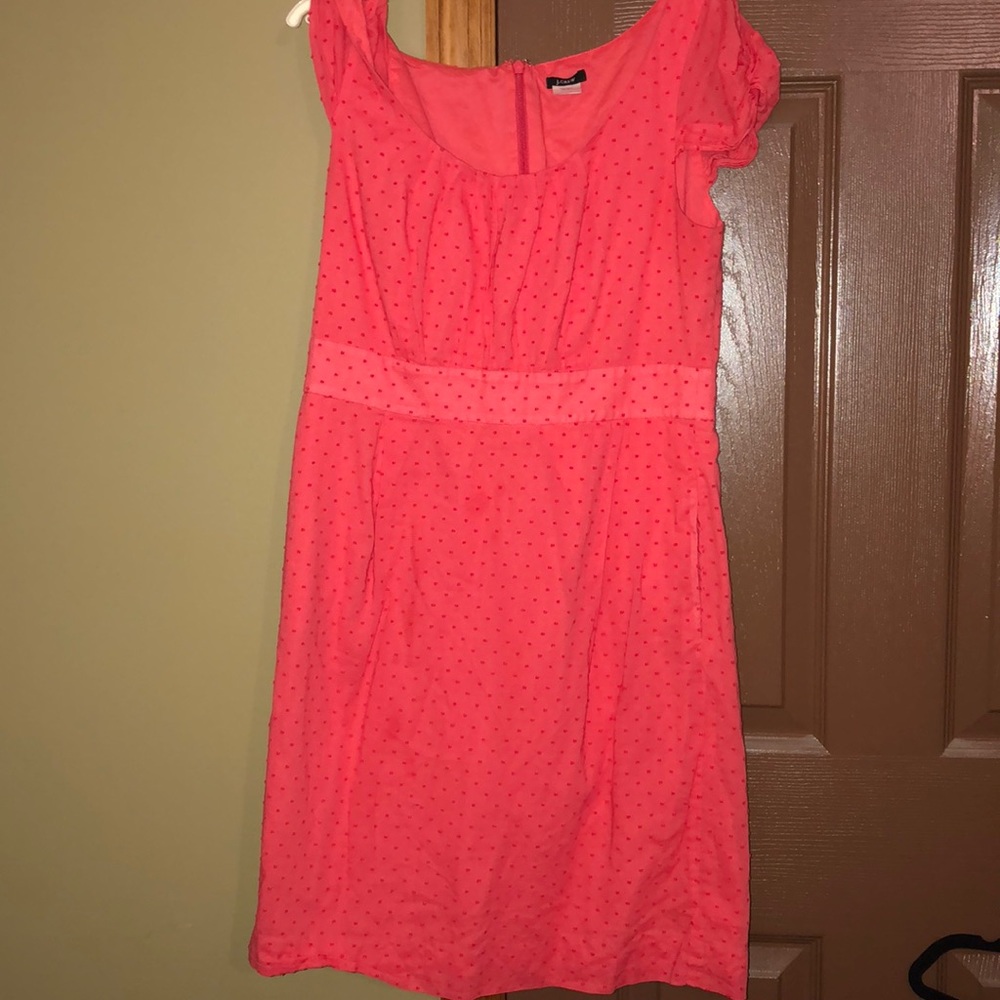 Coral dress
